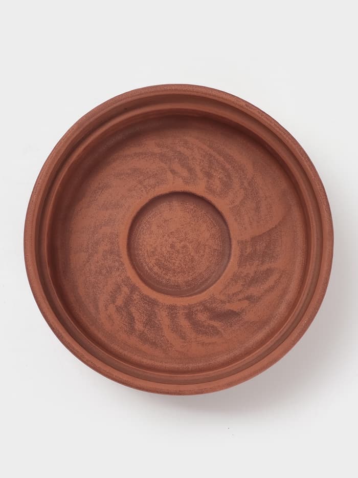 Форма для запекания «Вьюнок‎»,‎ 300 мл., 12×4 см, красная глина