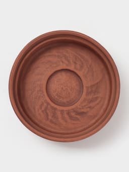 Форма для запекания «Вьюнок‎»,‎ 300 мл., 12×4 см, красная глина