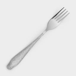 Вилка столовая «Дубрава», длина 19.5 см, толщина 2 мм, нержавеющая сталь, серебристая