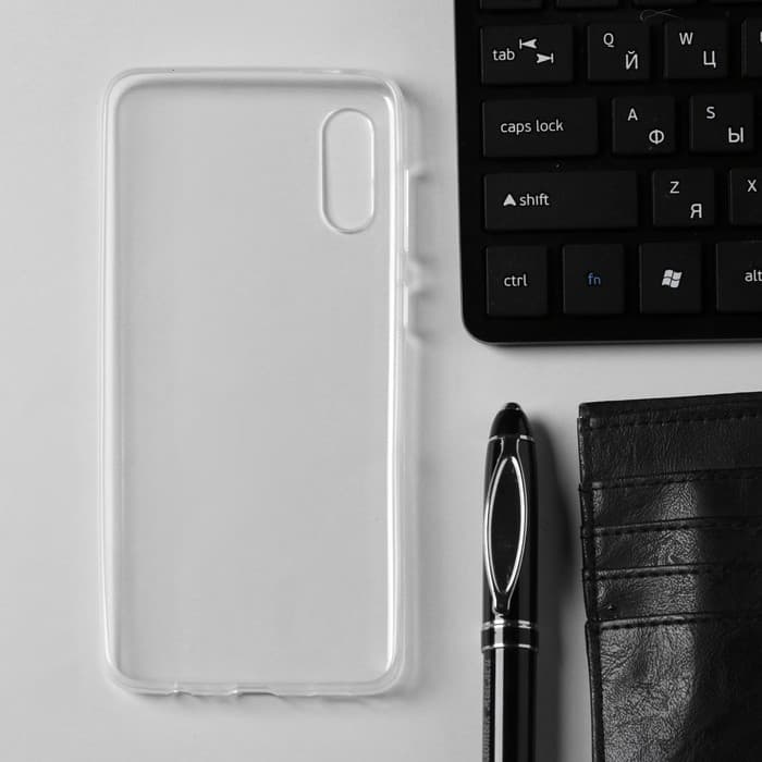 Чехол Innovation для Samsung Galaxy A02, силиконовый, прозрачный