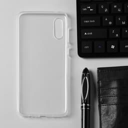 Чехол Innovation для Samsung Galaxy A02, силиконовый, прозрачный