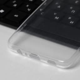 Чехол Innovation для Samsung Galaxy A02, силиконовый, прозрачный