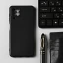 Чехол Innovation для Samsung A22, силиконовый, матовый, чёрный