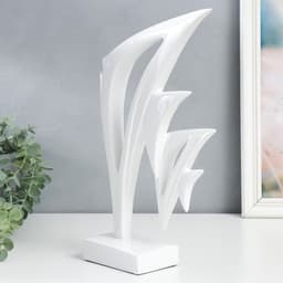 Фигурка полистоун «Две морские рыбки», белый, 7.5×22×35 см