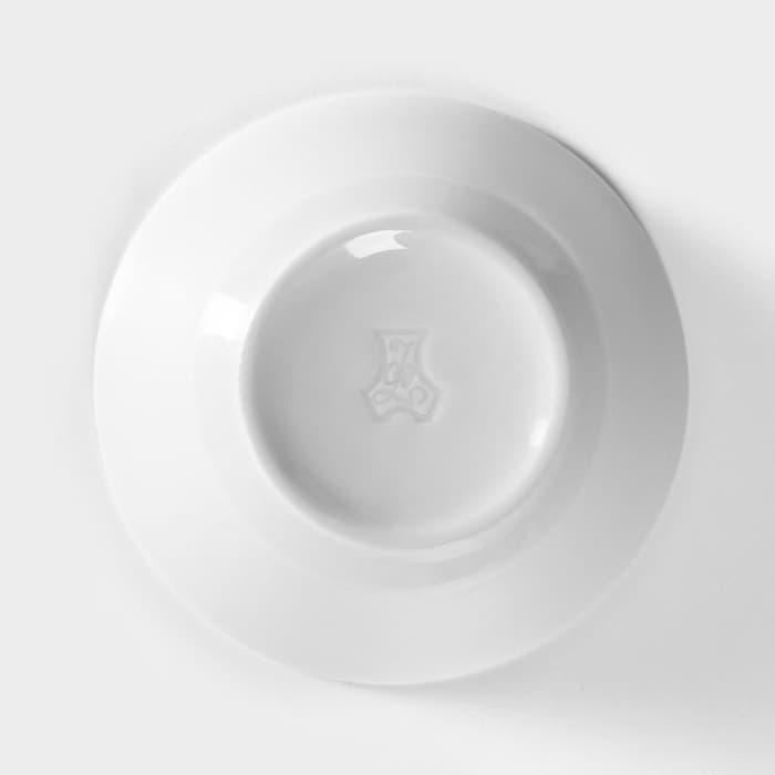 Салатник Добрушский завод «Бельё», 200 мл, d=11.2 см, фарфор, белый