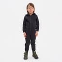 Комбинезон детский с начёсом KAFTAN Basic line, размер 26 (80-86 см), чёрный