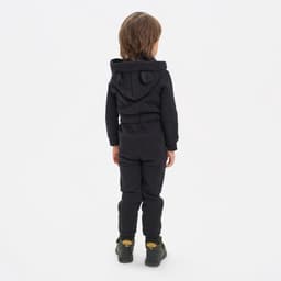Комбинезон детский с начёсом KAFTAN Basic line, размер 26 (80-86 см), чёрный
