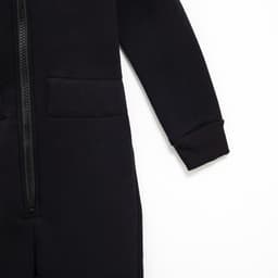 Комбинезон детский с начёсом KAFTAN Basic line, размер 26 (80-86 см), чёрный