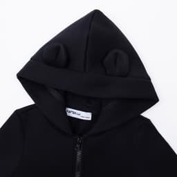 Комбинезон детский с начёсом KAFTAN Basic line, размер 26 (80-86 см), чёрный