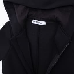 Комбинезон детский с начёсом KAFTAN Basic line, размер 26 (80-86 см), чёрный