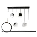 Люстра BayerLux 2676/6 LED 126 Вт 3000-6000К черный 76×27 см