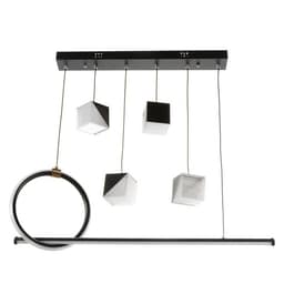 Люстра BayerLux 2676/6 LED 126 Вт 3000-6000К черный 76×27 см