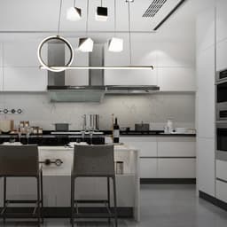 Люстра BayerLux 2676/6 LED 126 Вт 3000-6000К черный 76×27 см