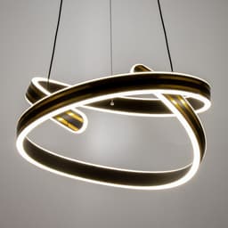Люстра BayerLux 2682/1 LED 100 Вт 3000-6000К черный 43×43×22 см