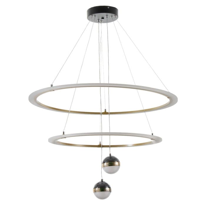 Люстра Новас LED 90 Вт 3000-6000К золото 80×80×100 см BayerLux