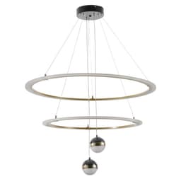 Люстра Новас LED 90 Вт 3000-6000К золото 80×80×100 см BayerLux