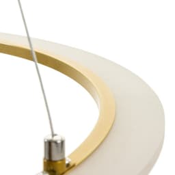Люстра Новас LED 90 Вт 3000-6000К золото 80×80×100 см BayerLux