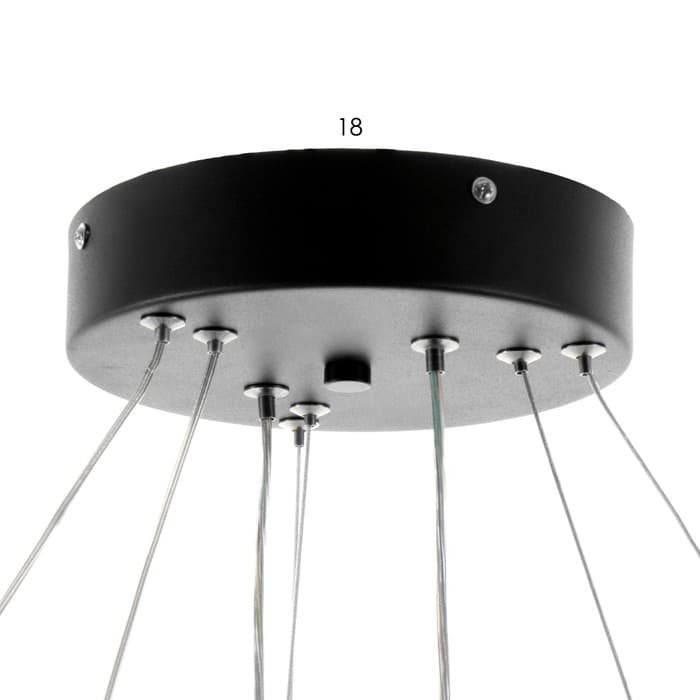 Люстра Новас LED 90 Вт 3000-6000К золото 80×80×100 см BayerLux