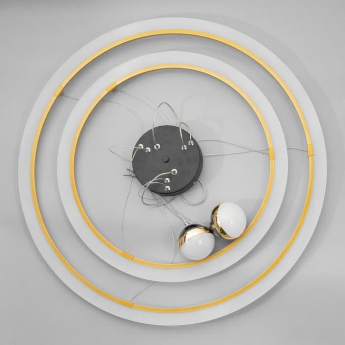 Люстра Новас LED 90 Вт 3000-6000К золото 80×80×100 см BayerLux