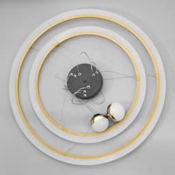 Люстра Новас LED 90 Вт 3000-6000К золото 80×80×100 см BayerLux