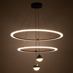 Люстра Новас LED 90 Вт 3000-6000К золото 80×80×100 см BayerLux