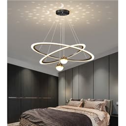 Люстра Новас LED 90 Вт 3000-6000К золото 80×80×100 см BayerLux