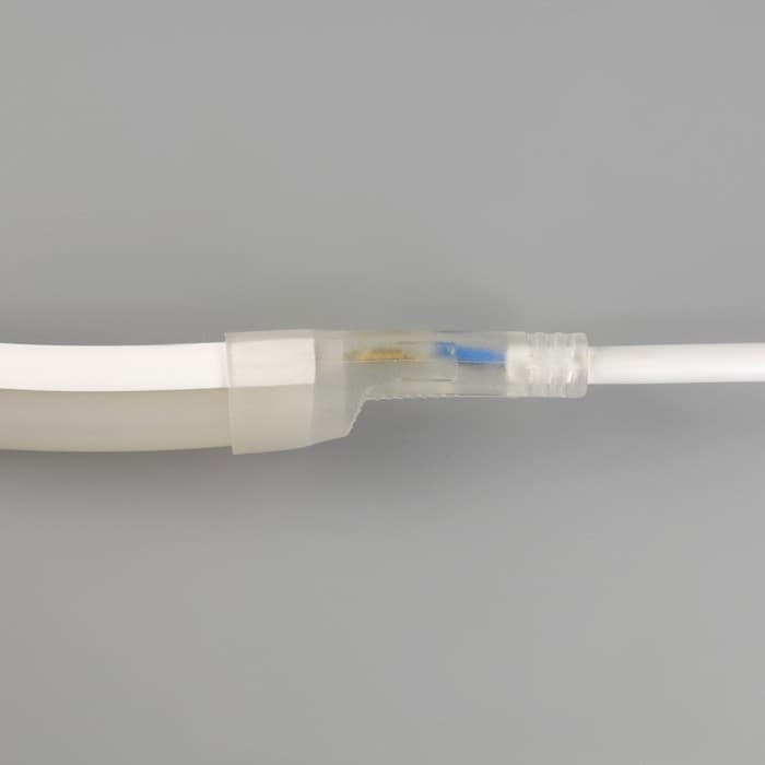 Гибкий неон Luazon Lighting 16 мм D-образный, IP65, 50 м, SMD2835, 120 LED/м, 220 В, свечение зелёное