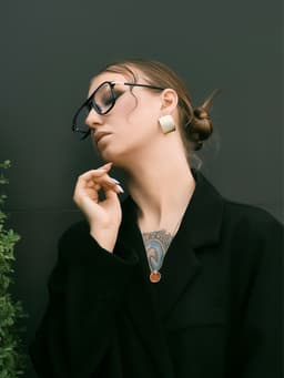 Кулон на цепочке «Гранат», бордовый в золоте, L= 45 см