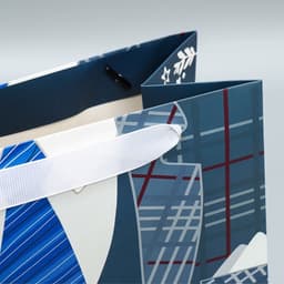 Пакет подарочный ламинированный, упаковка, «Мой папа лучший», ML 27×23×11.5 см
