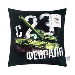 Подушка декоративная «Этель. C 23 февраля», 40×40 см, велюр