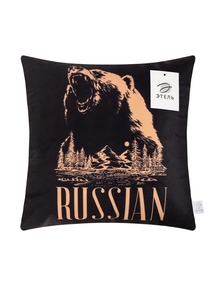 Подушка декоративная «Этель» Russian, 40×40 см, велюр