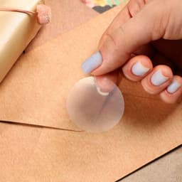 Наклейка прозрачная 3.8×3.8 см, 300 шт.