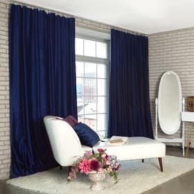 Штора портьерная «Этель», 265×270 см, валенсия голубая океан
