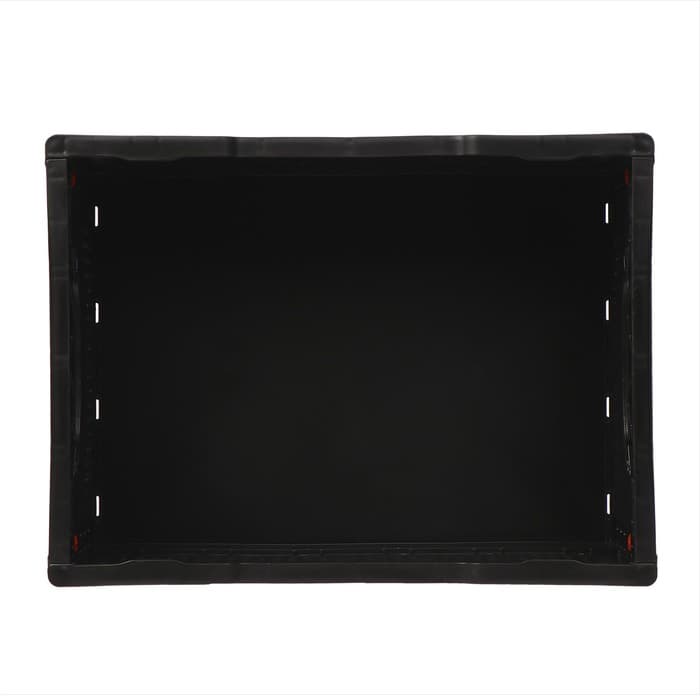 Ящик складной, пластиковый, 40×30×17 см, чёрный