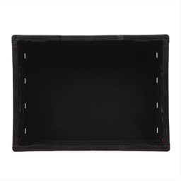 Ящик складной, пластиковый, 40×30×17 см, чёрный