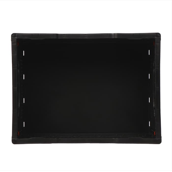 Ящик складной, пластиковый, 40×30×17 см, чёрный