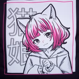 Шопер детский для девочки без застёжки, чёрный