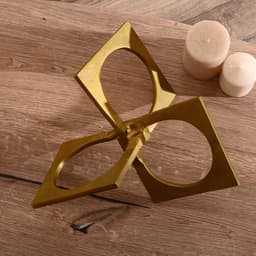 Абстракция «Фант», 29×33.5×18 см, алюминий