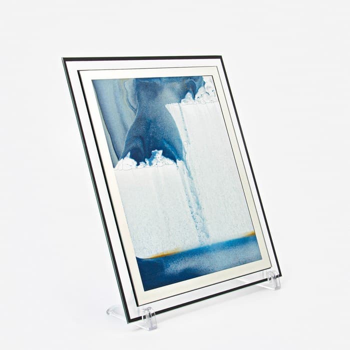 Песочные часы-картина «Восток», 30×25 см, антистресс, песок синий