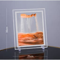 Песочные часы-картина «Пустыня», 30×25 см, антистресс, песок оранжевый