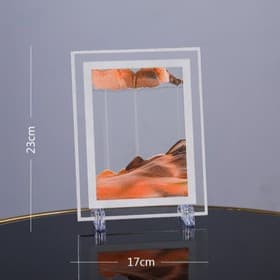 Песочные часы-картина «Эрайд», 23×17 см, антистресс, песок оранжевый