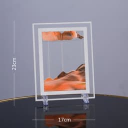 Песочные часы-картина «Эрайд», 23×17 см, антистресс, песок оранжевый