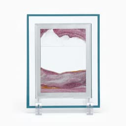 Песочные часы-картина «Авини», 18×13 см, антистресс, песок розовый