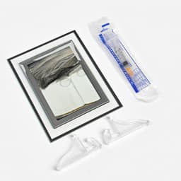 Песочные часы-картина «Аспро», 18×13 см, антистресс, песок чёрный