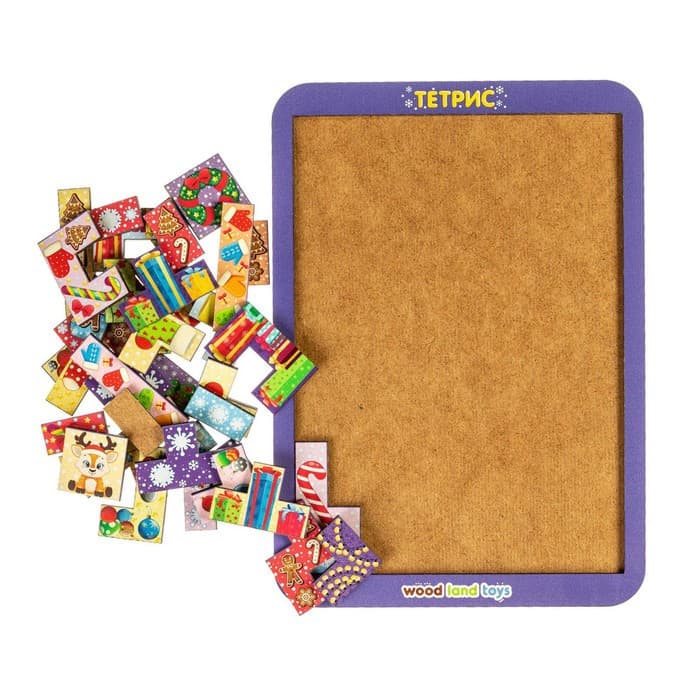 Тетрис WoodLand Toys «Новогоднее волшебство»