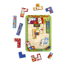 Тетрис WoodLand Toys «С Новым Годом»