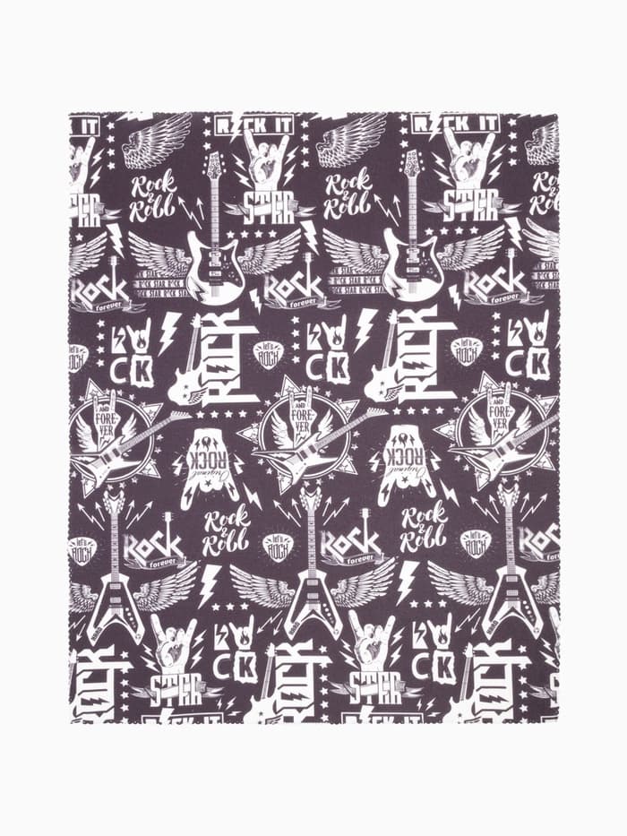 Плед флисовый «Этель» Rock, 75×100 см, флис 160 г/м²