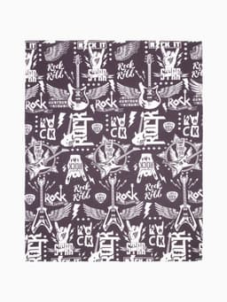 Плед флисовый «Этель» Rock, 75×100 см, флис 160 г/м²