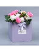 Коробка с лентами «С любовью», 19×19×19 см