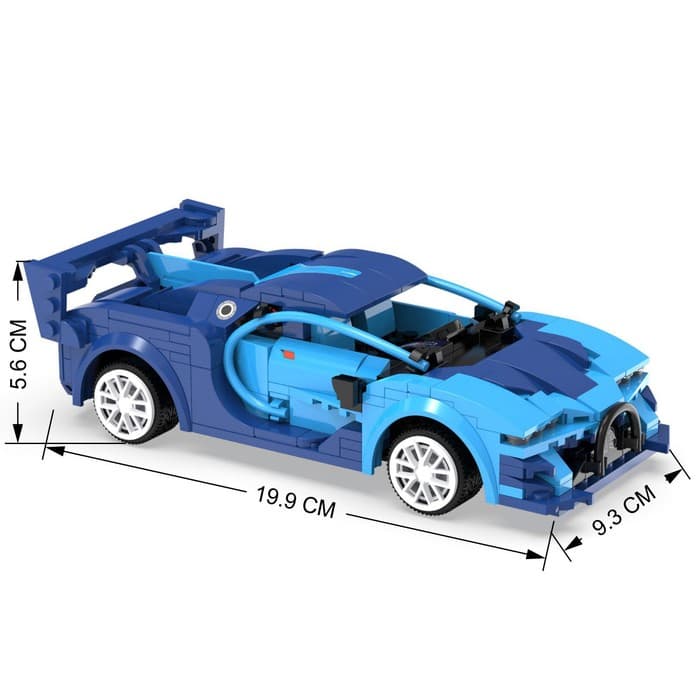 Конструктор CADA радиоуправляемый «Спорткар», 325 деталей, 2 варианта управления